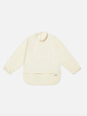 NWT Lalo Smock Bib Long Sleeve (Light Gray)